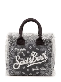 Colette Bag with Paisley Print
