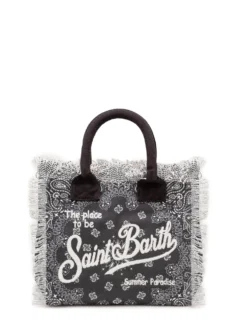 Colette Bag with Paisley Print