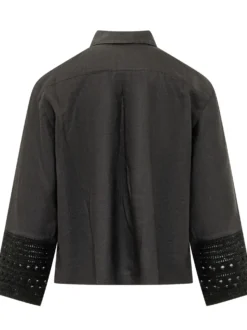 Collared Shirt with Long Sleeves