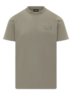 Cool Fit Lettering Print T-shirt