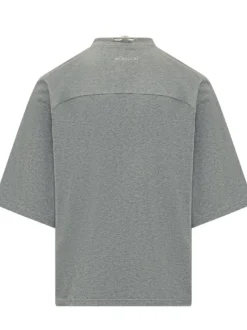 Cord Band T-shirt with Drawstring Neck