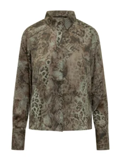 Cornelia Shirt with Animal Print
