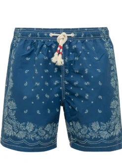 Costume da Bagno con Coulisse e Motivo