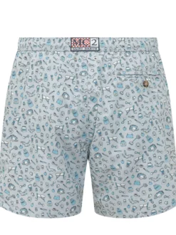 Costume da Bagno Uomo con Stampa Sportiva