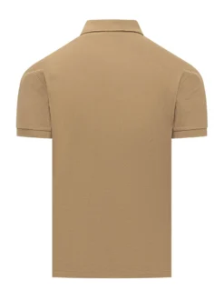 Cotton Polo Shirt with Embroidered Logo