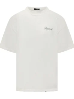 Cotton T-Shirt With Embroidered Logo