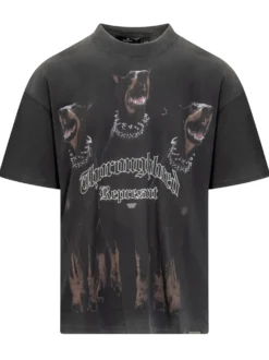 Cotton T-Shirt With Graphic Print