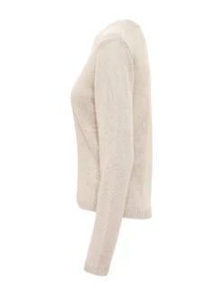 Crew Neck Lurex Sweater