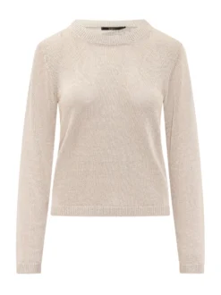 Crew Neck Lurex Sweater