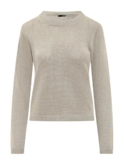 Crew Neck Lurex Sweater