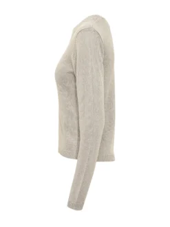 Crew Neck Lurex Sweater