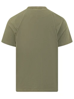 Crew Neck Short Sleeve T-shirt with Chest Pocket