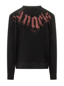 Crewneck Sweater with Large Logo