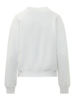 Crewneck Sweatshirt with Embroidery