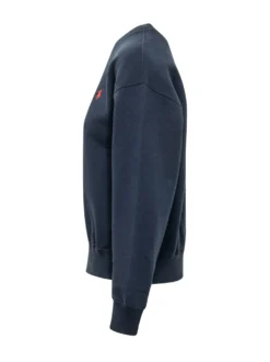 Crewneck Sweatshirt with Embroidery