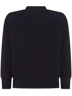 Crewneck Sweatshirt with Neck Logo