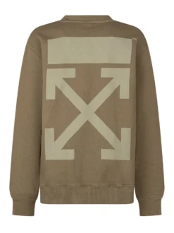 Crewneck Sweatshirt with OFF Logo