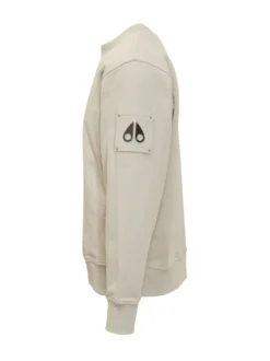 Crewneck Sweatshirt with Sleeve Detail