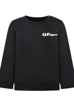 Crewneck Sweatshirt with Type Logo