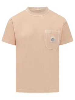 Crew Neck T-Shirt with Chest Pocket