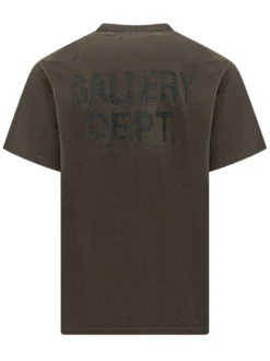 Crewneck T-shirt with Chest Print
