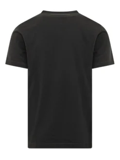 Crew Neck T-shirt with Embroidered Lettering