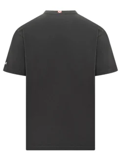 Crewneck T-shirt with Embroidery