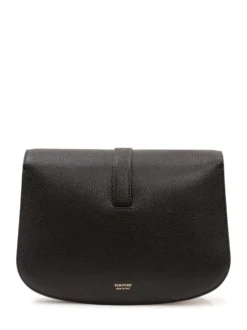 Crossbody Bag with Curved Flap