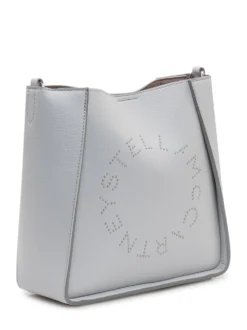 Crossbody Bag with Perforated Logo