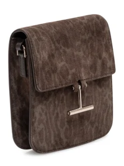 Crossbody Bag with T Closure