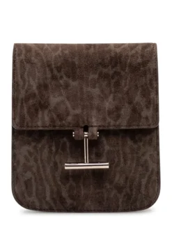Crossbody Bag with T Closure