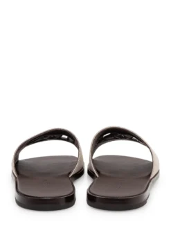 Cross Strap Sandals with Back Strap