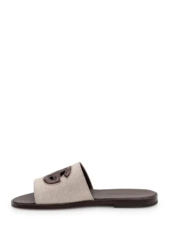 Cross Strap Sandals with Back Strap