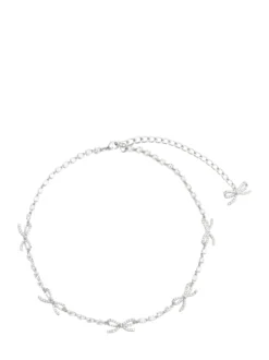 Crystal Bow Necklace
