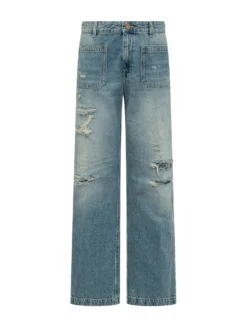 Curt Denim Pants with Pockets