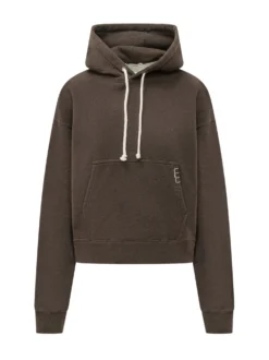 Curved Hem Hoodie