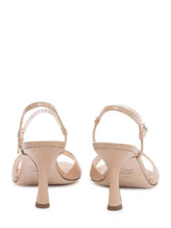 Cyndi Sandals with Front Band and Ankle Strap