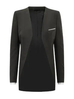 Deep Neckline Jacket
