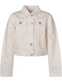 Denim Jacket with Studs