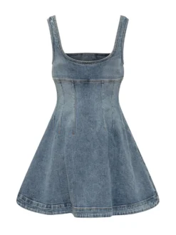 Denim Mini Dress