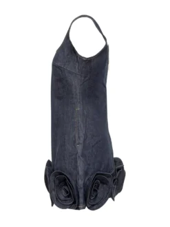3D Flower Mini Dress