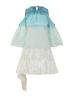 Dip Dye Ruffle Dress