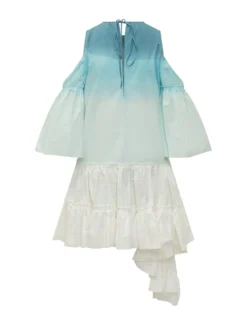 Dip Dye Ruffle Dress