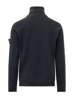 Dolcevita in Maglia Liscia con Patch