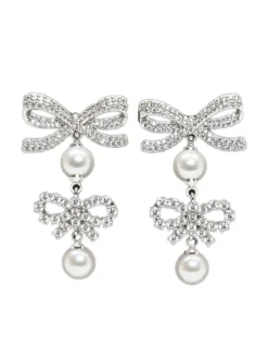 Double Bow Earrings