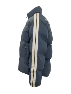 Down Jacket High Neck Zip with Logo