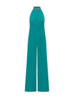 Dragon Fruit Halter Neck Jumpsuit