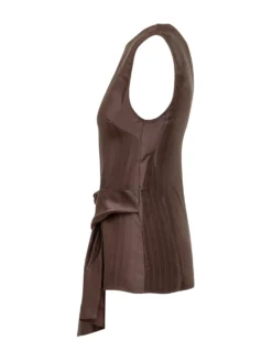 Draped Asymmetric Top
