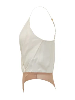 Draped Bodysuit