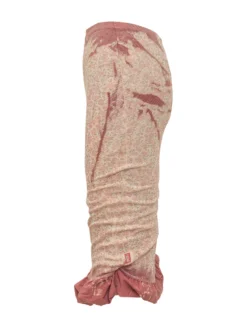 Draped Midi Skirt with Gathered Hem
